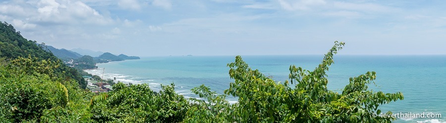 aussicht auf das Meer in Koh Chang