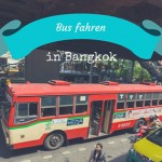 Roter Bus in Bangkok