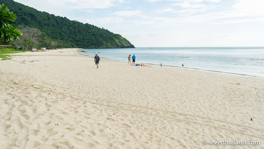 Koh Lanta strände- bamboo bay