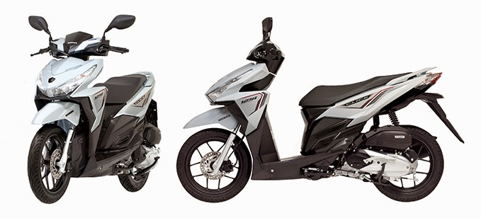 Honda Click 125i Pearl White