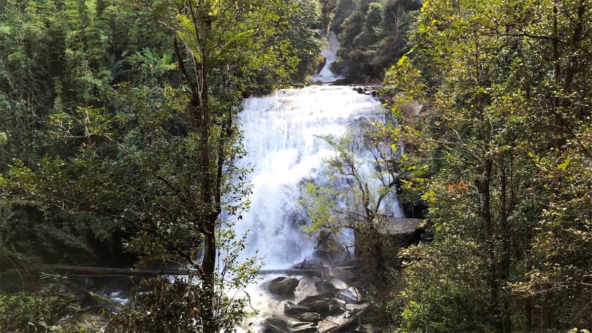 Doi Inthanon Nationalpark Sirithan Waterfall