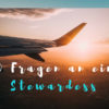 10 Fragen an eine Stewardess >> Interview